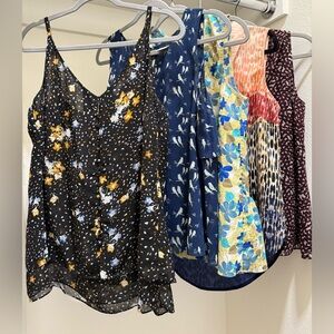 5 x CAbi Women's Tops - Black, Blue, Yellow, Red, Brown